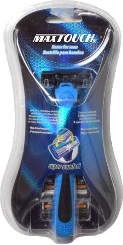 Rastrillo Maxtouch Hombre Con 4 Repuestos