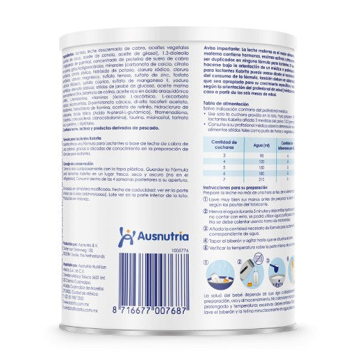 Kabrita Etapa 1 Lactantes 0-6 Meses 400 G