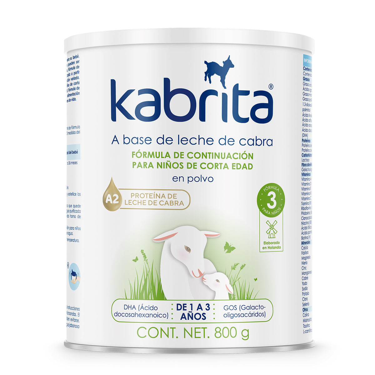 Kabrita Etapa 3 Continuacion Edad 1-3 Años 800 G