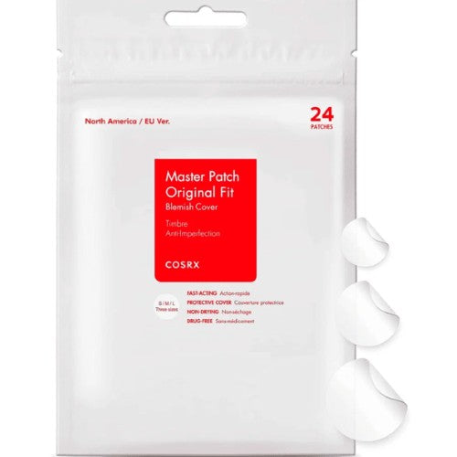 Cosrx Parches De Hidrocoloide Para Granos Y Acne 24 Piezas