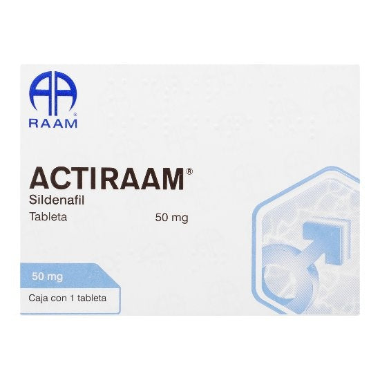Actiraam (Sildenafil) 50 Mg Con 1 Tableta 7502227874134