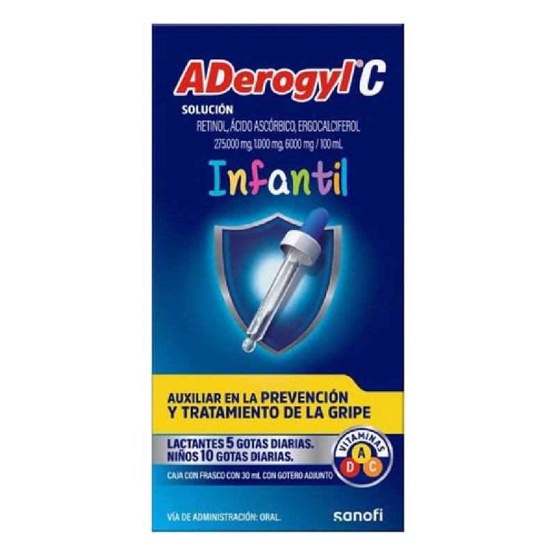 Aderogyl C Infantil Gotas 30 Ml 7501165010789