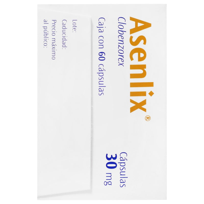 Asenlix 30 Mg Con 60 Capsulas 7501385494925