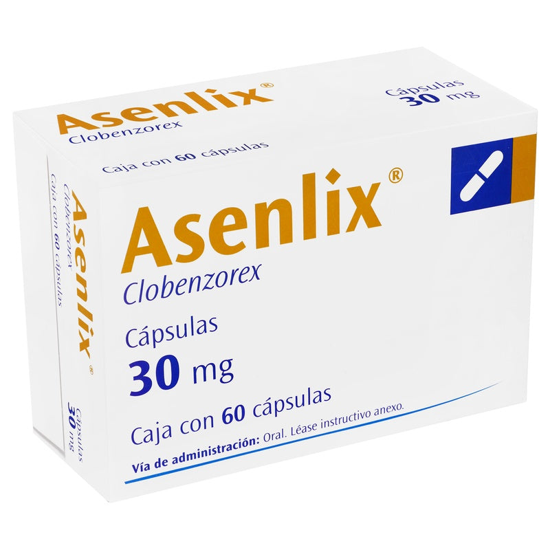 Asenlix 30 Mg Con 60 Capsulas 7501385494925  perfil 4