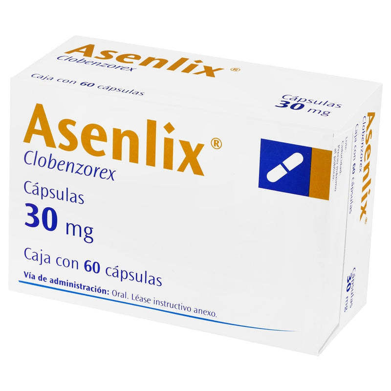 Asenlix 30 Mg Con 60 Capsulas 7501385494925  perfil 6