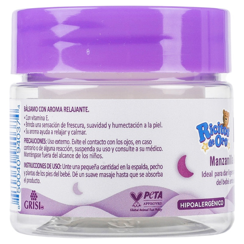 Balsamo Ricitos Oro Relajante 50 G 850040940374