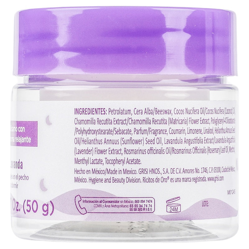 Balsamo Ricitos Oro Relajante 50 G 850040940374 perfil 3