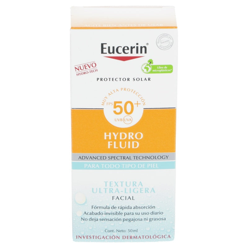 Bloqueador Eucerin Hydro Fluido Fps 50 50 Ml 4005900994776 perfil 5