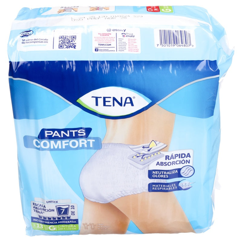 Calzon Tena Pants Comfort Grande Con 13 7501019064807