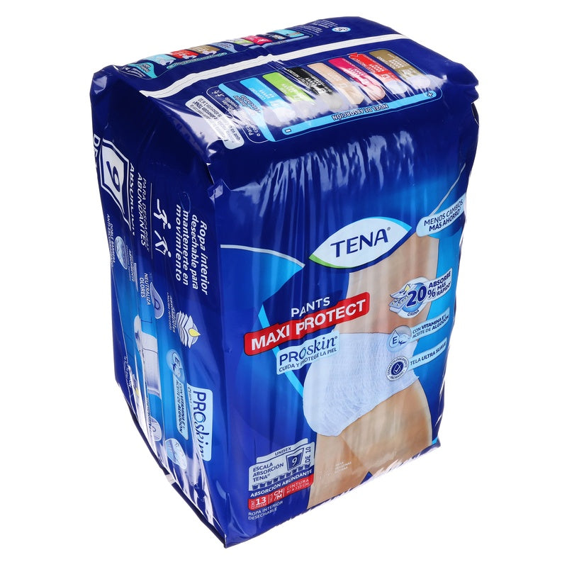 Calzon Tena Pants Maxipro Chico/Mediano Con 13 Piezas 7501019064432 perfil 18