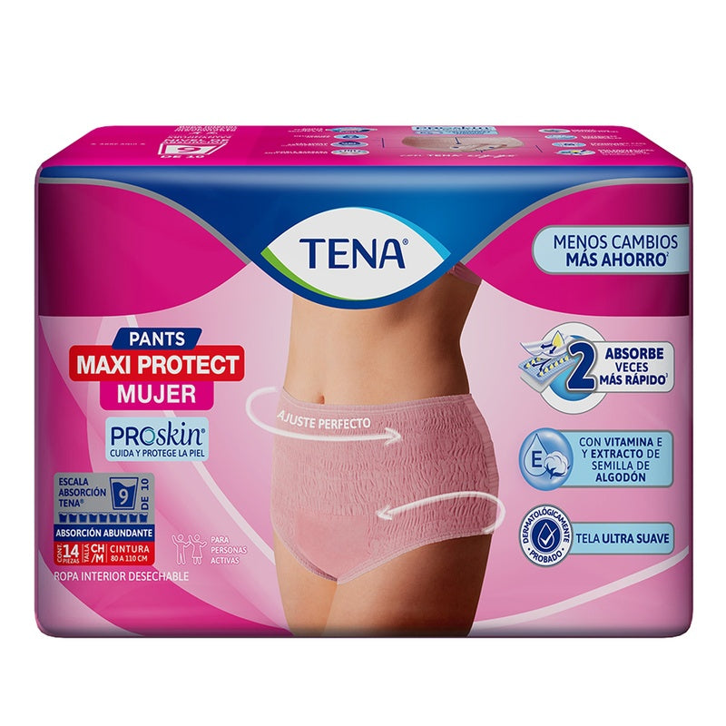 Calzon Tena Pants Maxiprot Mujer Chico Mediano Con 14 7501019064753 perfil 10