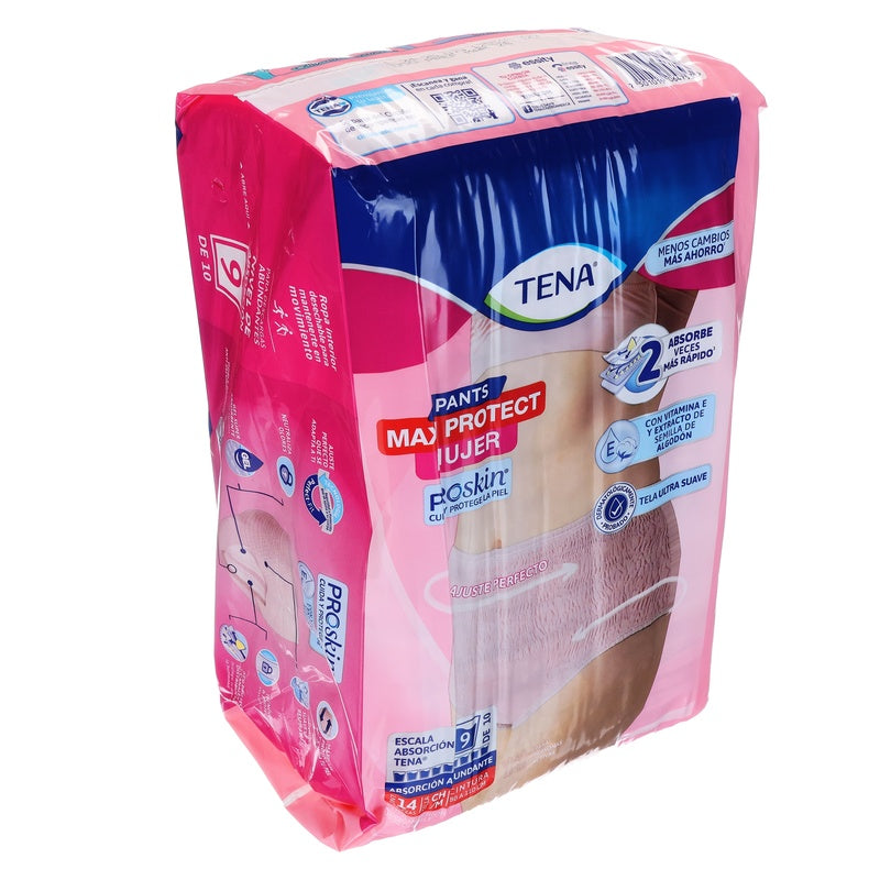 Calzon Tena Pants Maxiprot Mujer Chico Mediano Con 14 7501019064753 perfil 3