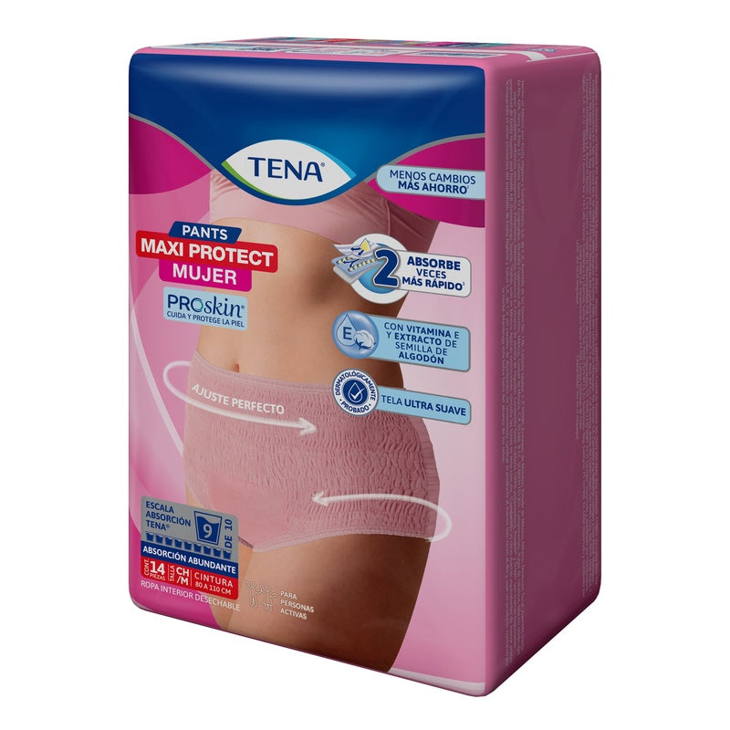 Calzon Tena Pants Maxiprot Mujer Chico Mediano Con 14 7501019064753 perfil 6