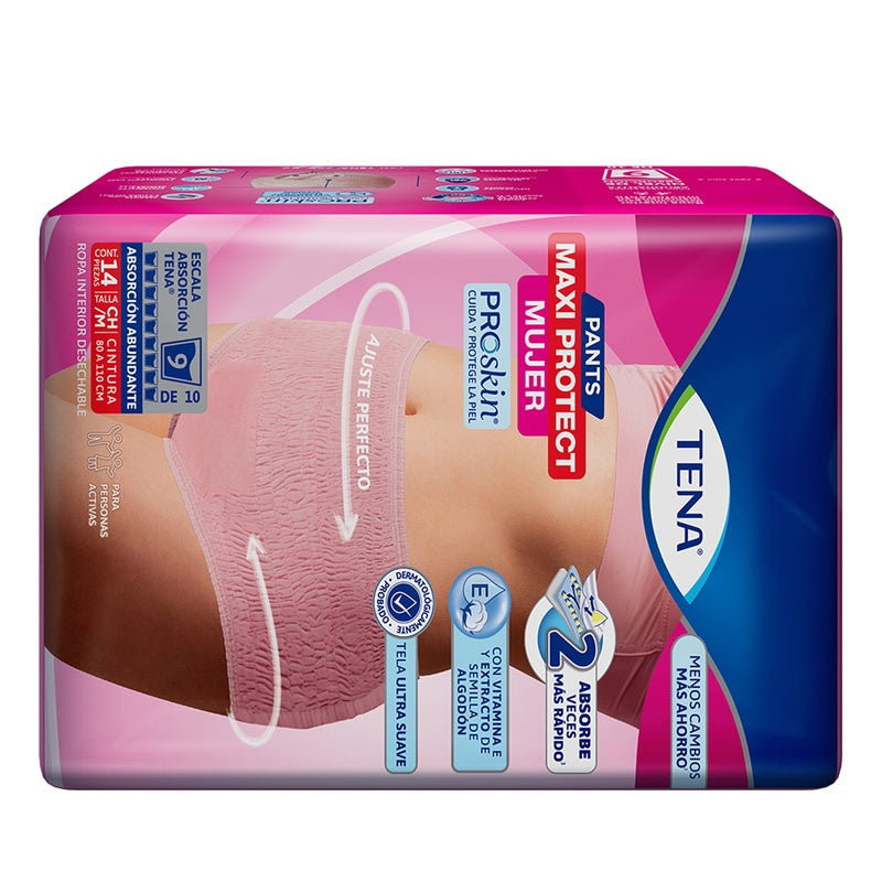 Calzon Tena Pants Maxiprot Mujer Chico Mediano Con 14 7501019064753 perfil 9