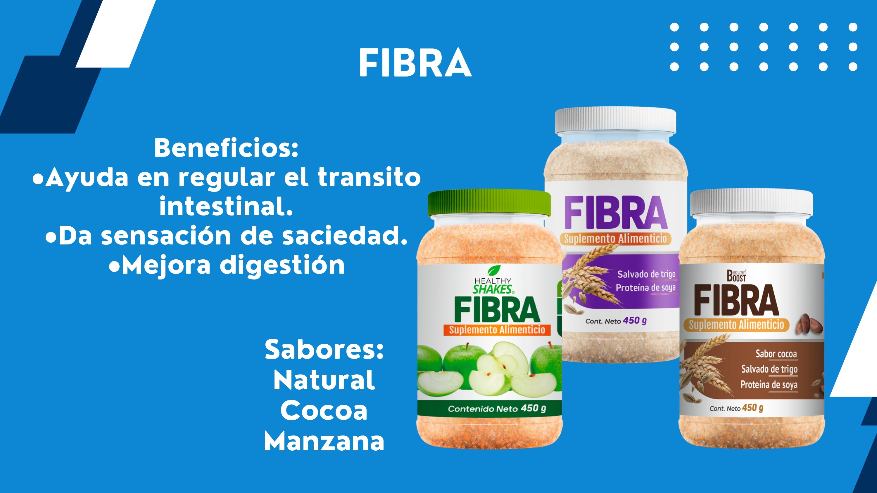 Fibra Salvado Trigo/Proteina Soya Cocoa 450 G