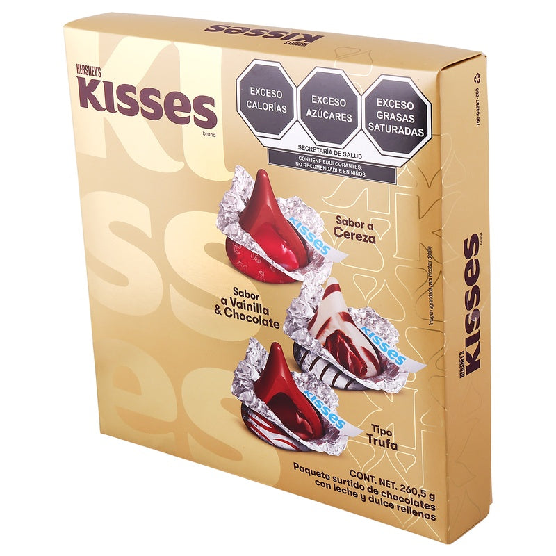 Chocolate Hersheys Kisses Chanel Sabores 260,5 G 7501024549078 perfil 3