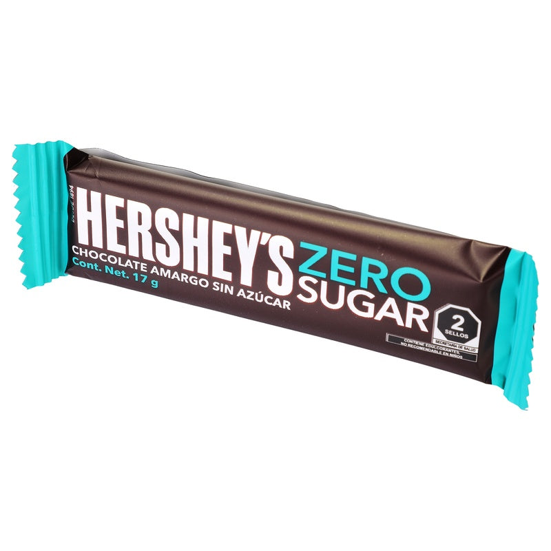 Chocolate Hersheys Zero Azucar Barras 17 G 7501024530274 perfil 15