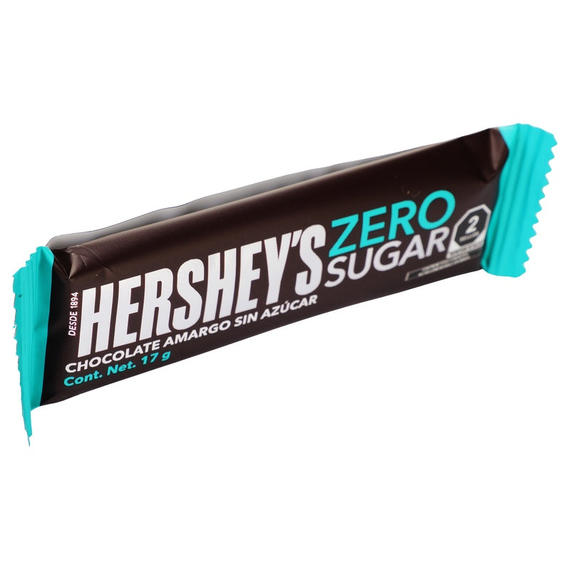 Chocolate Hersheys Zero Azucar Barras 17 G 7501024530274 perfil 5