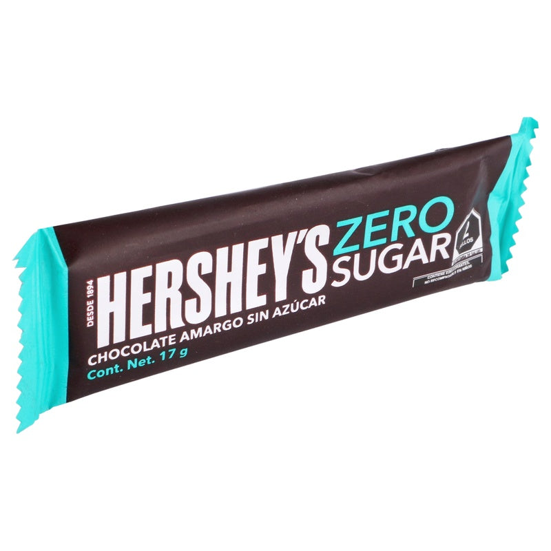 Chocolate Hersheys Zero Azucar Barras 17 G 7501024530274 perfil 7