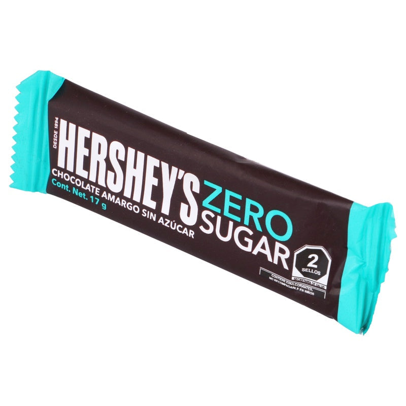 Chocolate Hersheys Zero Azucar Barras 17 G 7501024530274 perfil 8