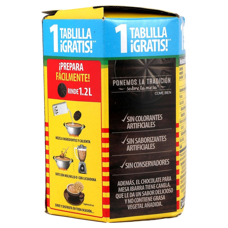 Chocolate Ibarra Con 7 Tablillas 630 G 7501014300405