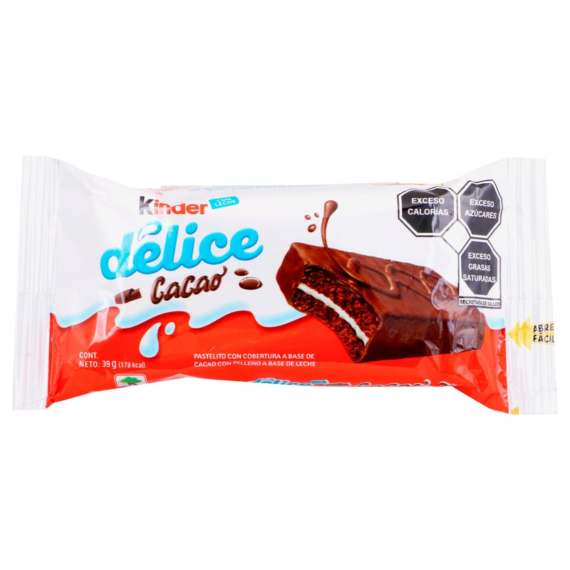 Chocolate Kinder Delice Cacao 39G 8000500267035  perfil 2
