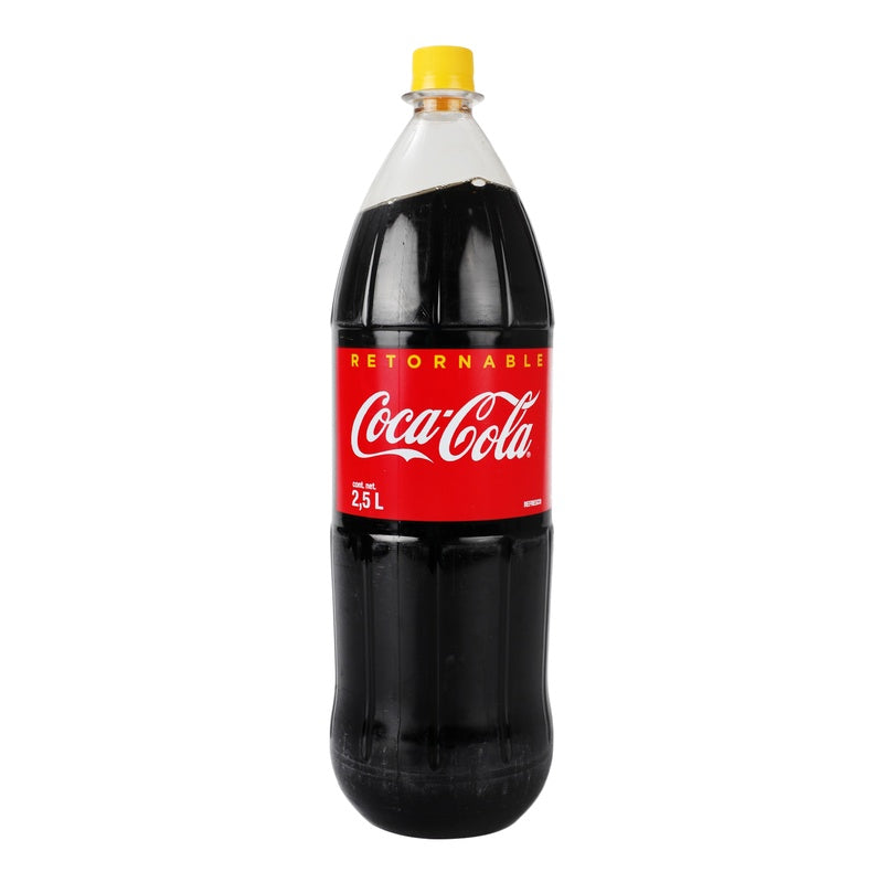 Coca Cola 2.5 Litros Retornable 7501055310227 perfil 2