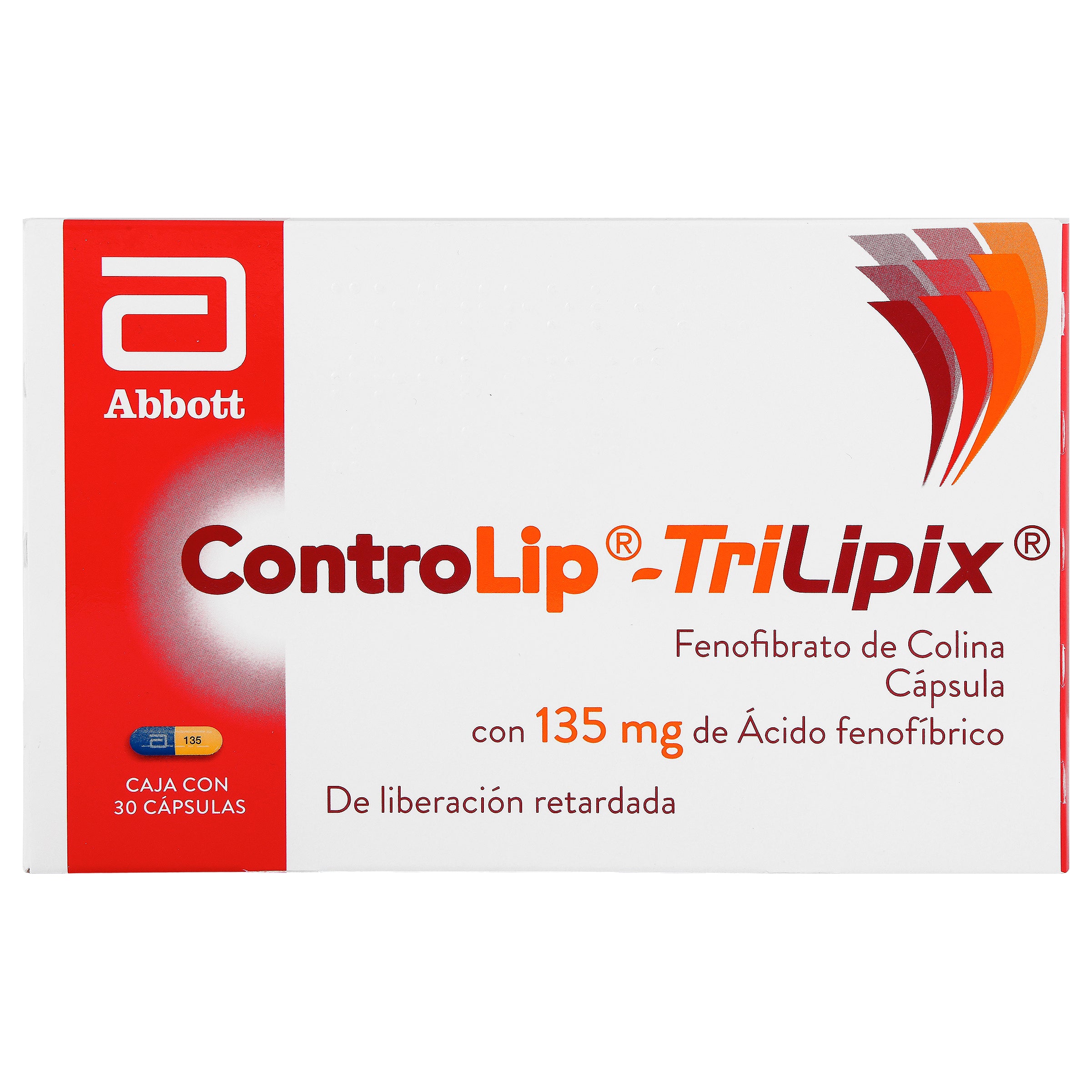 Controlip Trilipix 135 Miligramos Capsulas 30 7501033959936 2