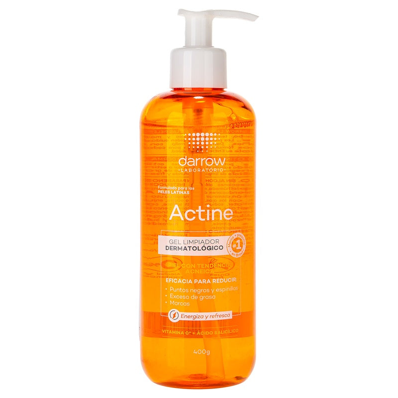 Darrow Actine Gel Limpiador Acne 400 G 3282770153507 perfil 3