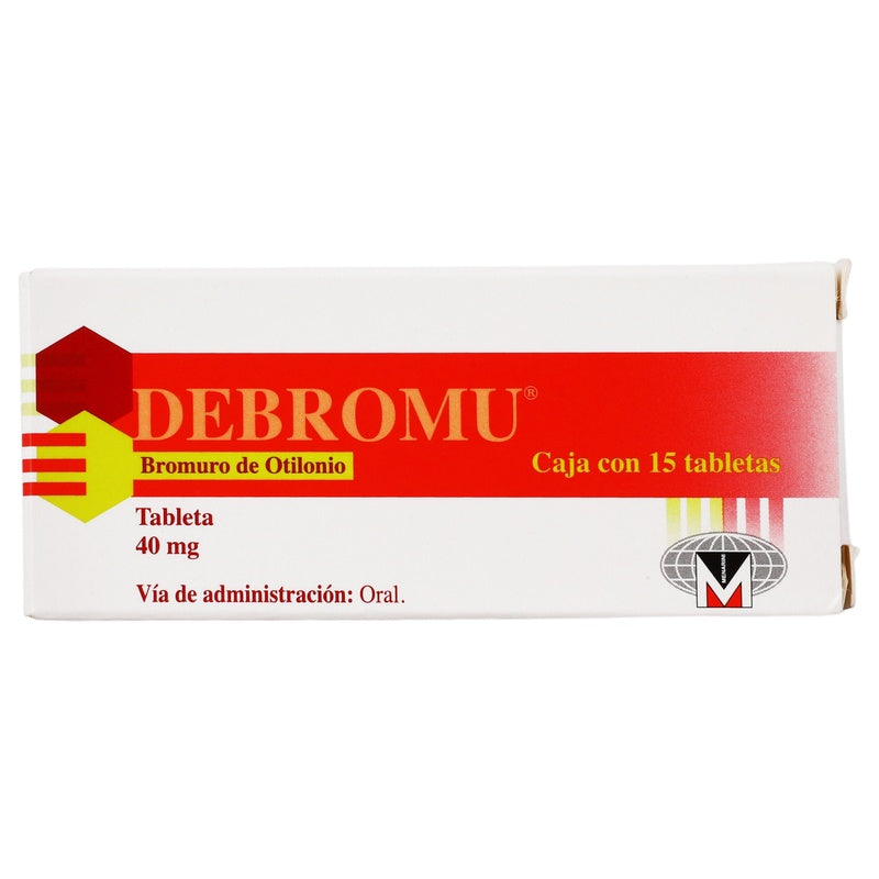 Debromu 40 Mg Con 15 Tabletas 7501385494239  perfil 6