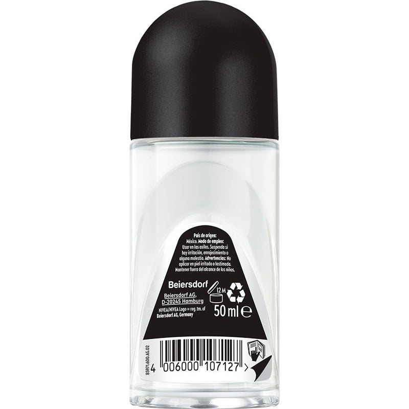 Desodorante Nivea Men Black White Fresh R-On 50 Ml 4006000107127 perfil 8