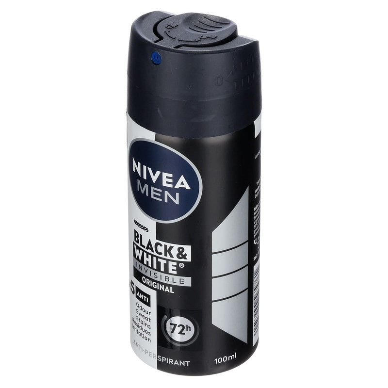 Desodorante Nivea Men Invisible Black & White Spray 100 Ml 4005900565761 perfil 2