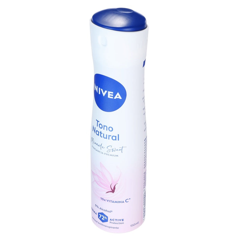 Desodorante Nivea Tono Natural 72 Horas Spray 150 Ml 4006000169545 perfil 10