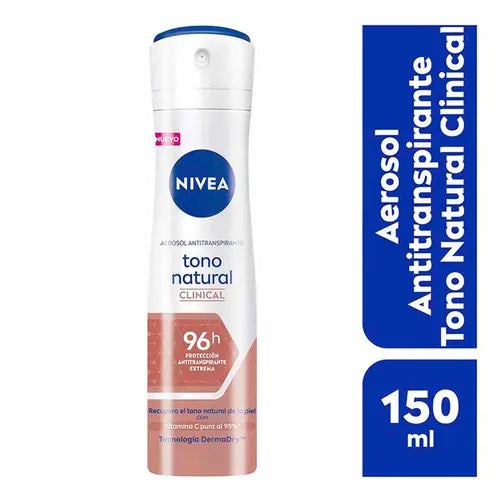 Desodorante Nivea Tono Natural Clinical Spray 150 Ml 4005900951502