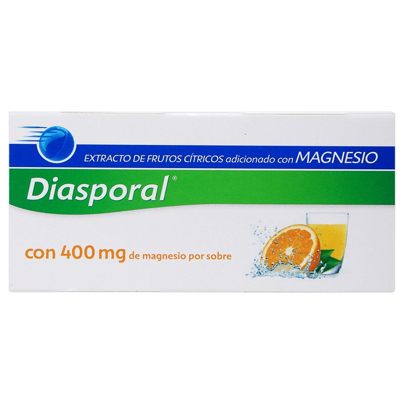 Diasporal 400 Mg Suplemento Alimenticio Con 20 Sobres Granulado 7502209710528 perfil 2