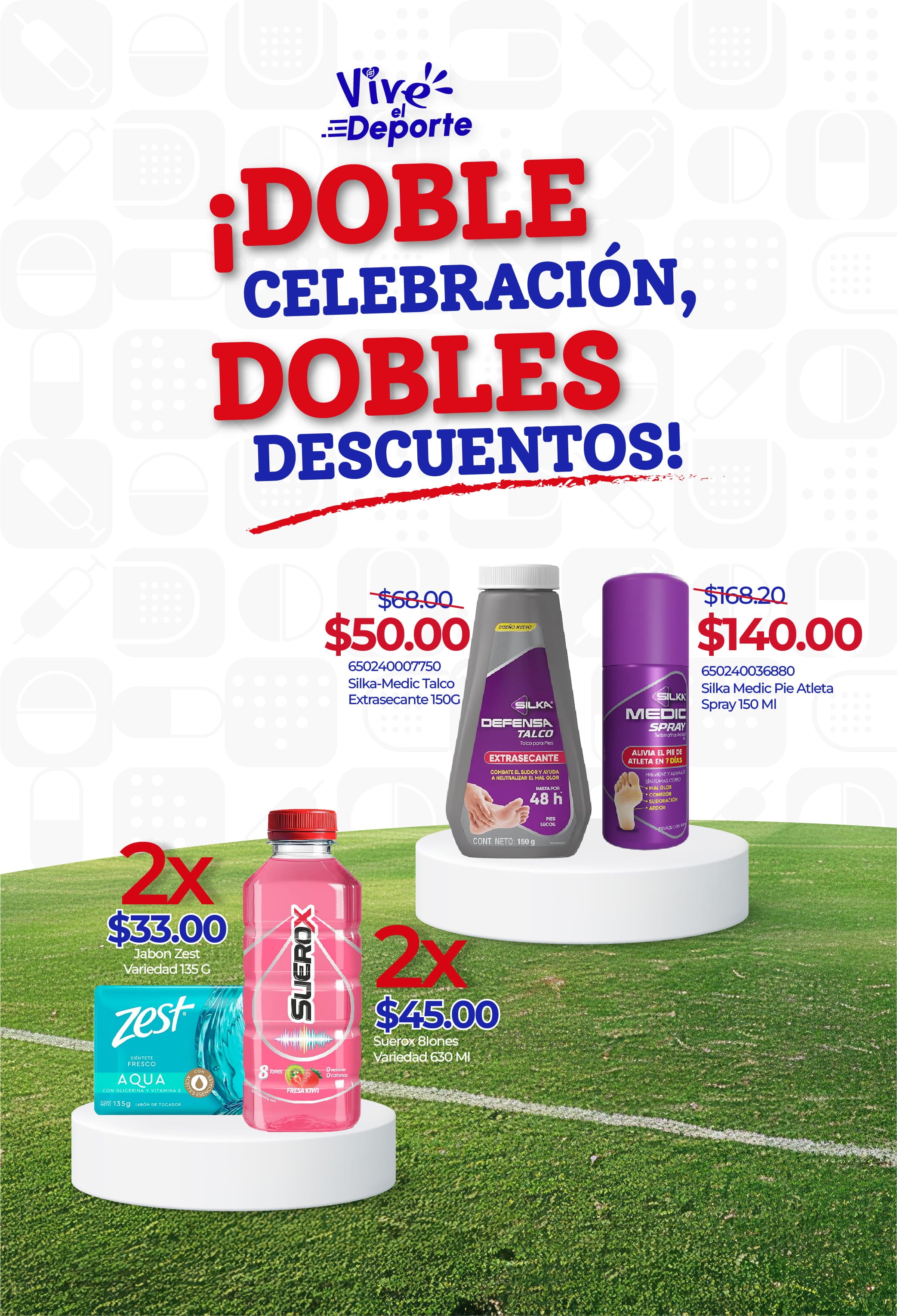 doble celebración, dobles descuentos