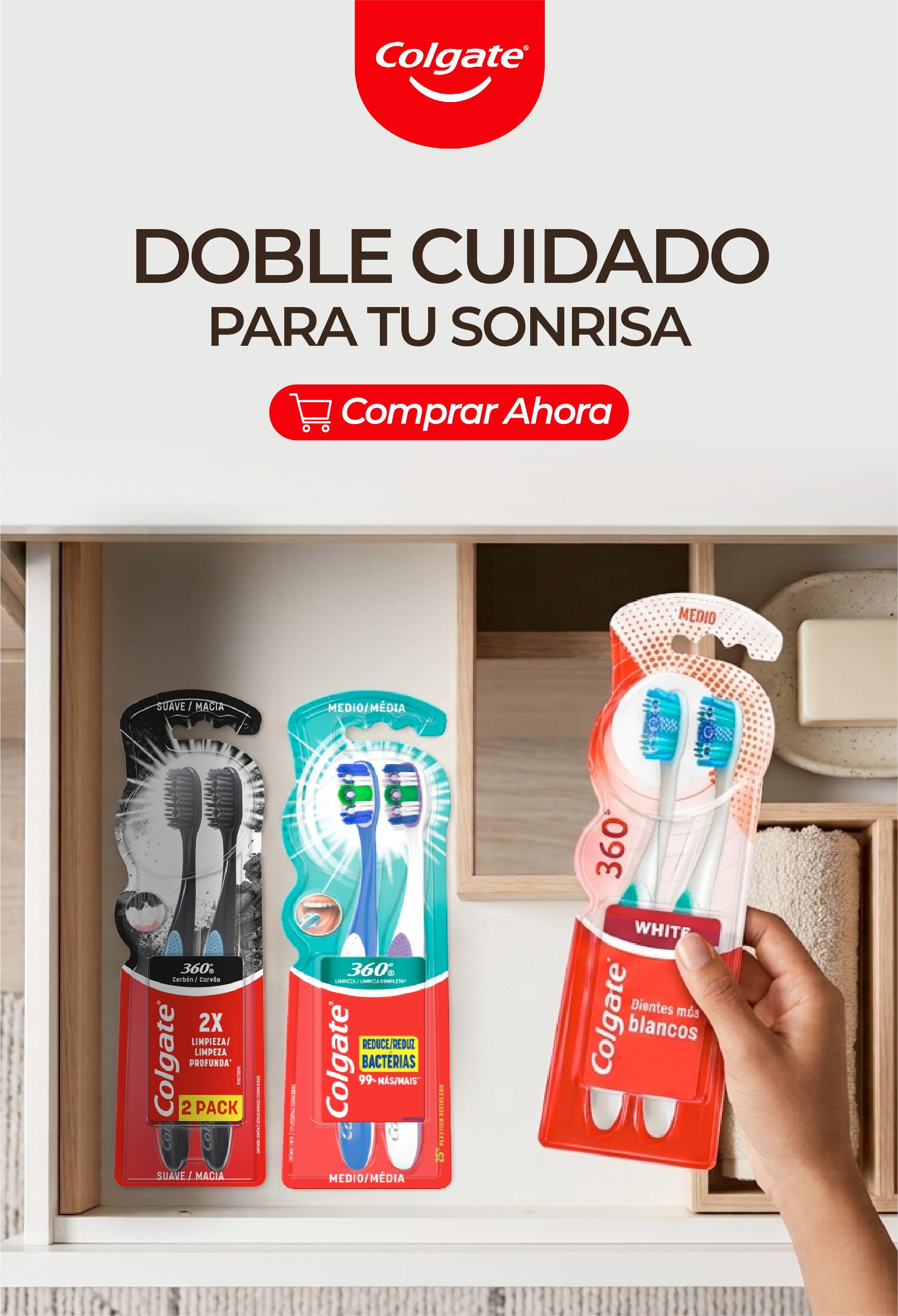 Doble cuidado para tu sonrisa