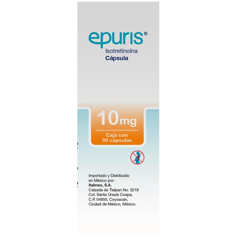 Epuris 10 Mg Con 30 Capsulas 7501390914487 perfil 4