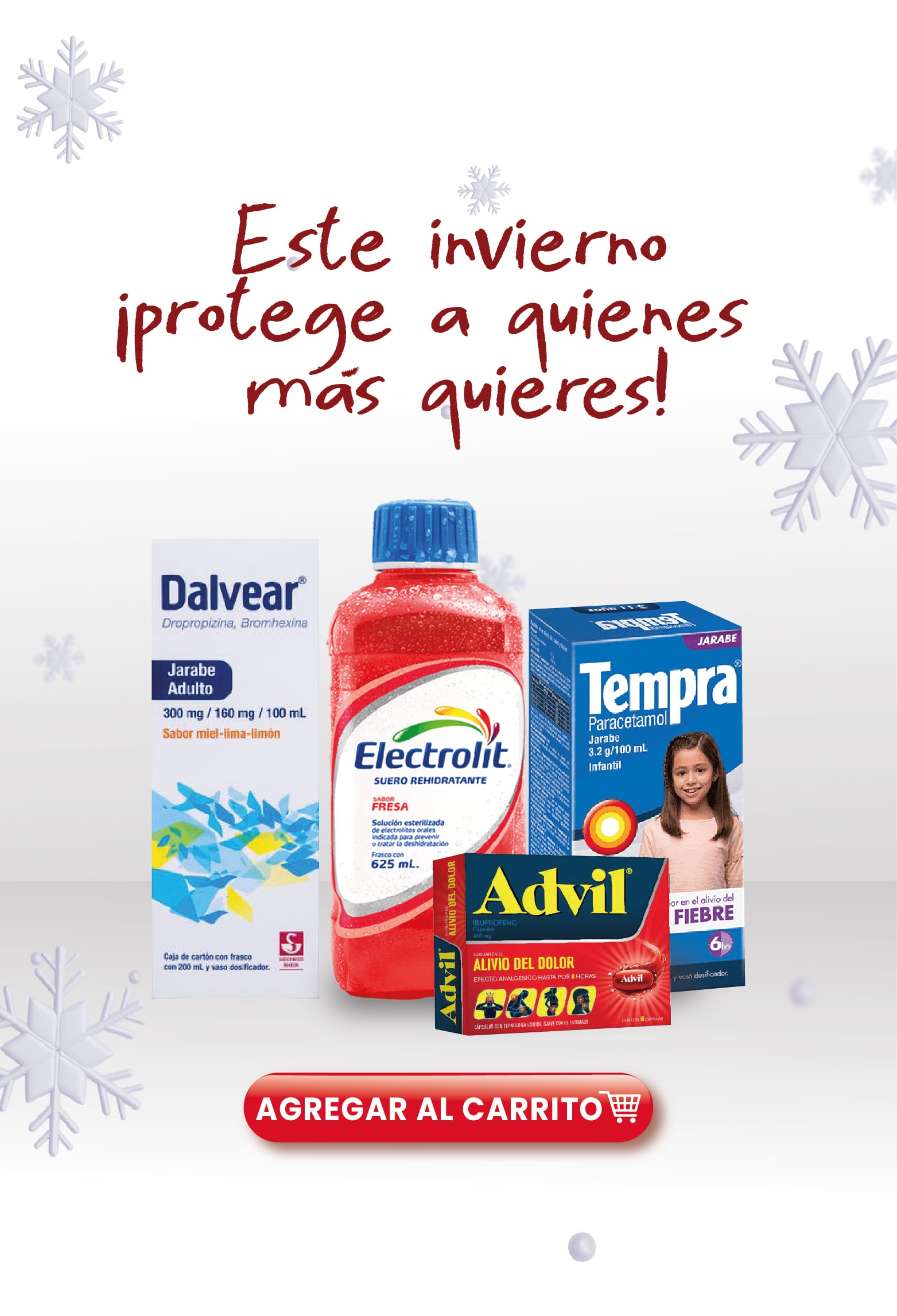 este invierno protege a quienes mas quieres