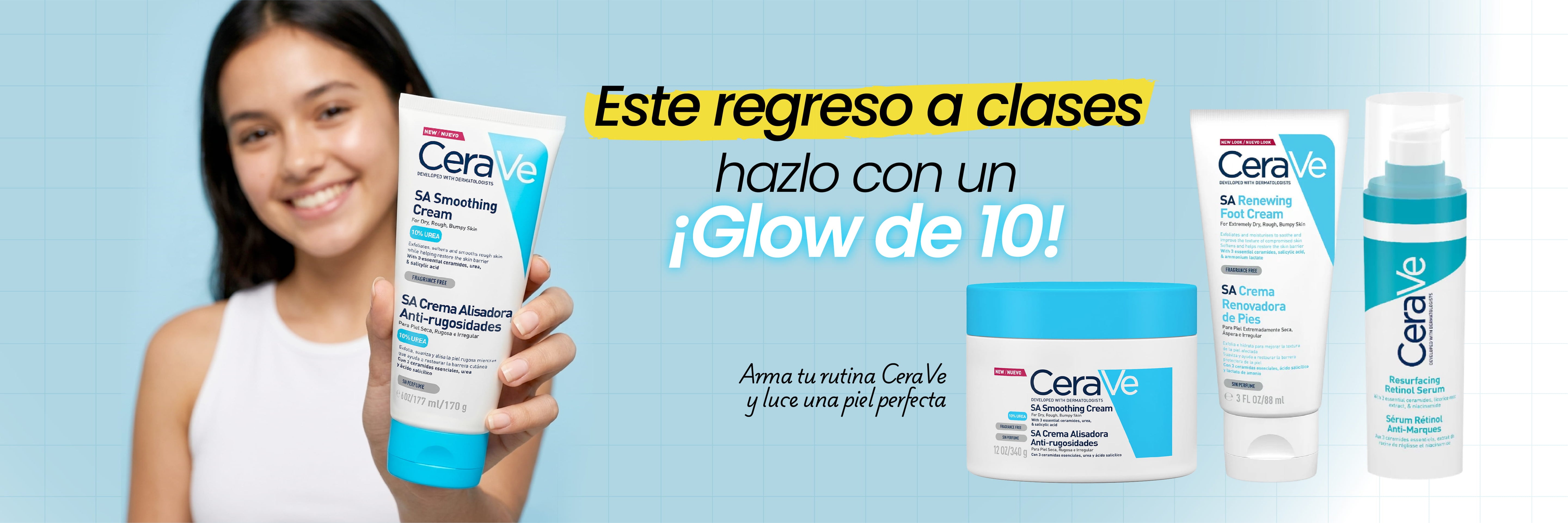 Este regreso a clases hazlo con glow de 10