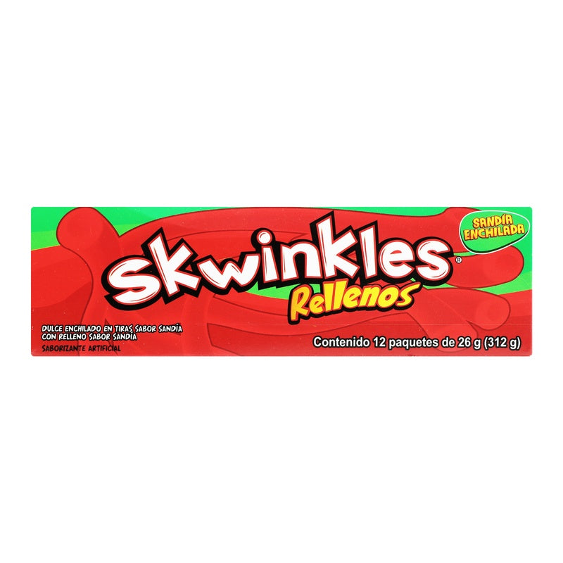 Exhibidor Skwinkles Rellenos Con 12 Piezas 7502226812953