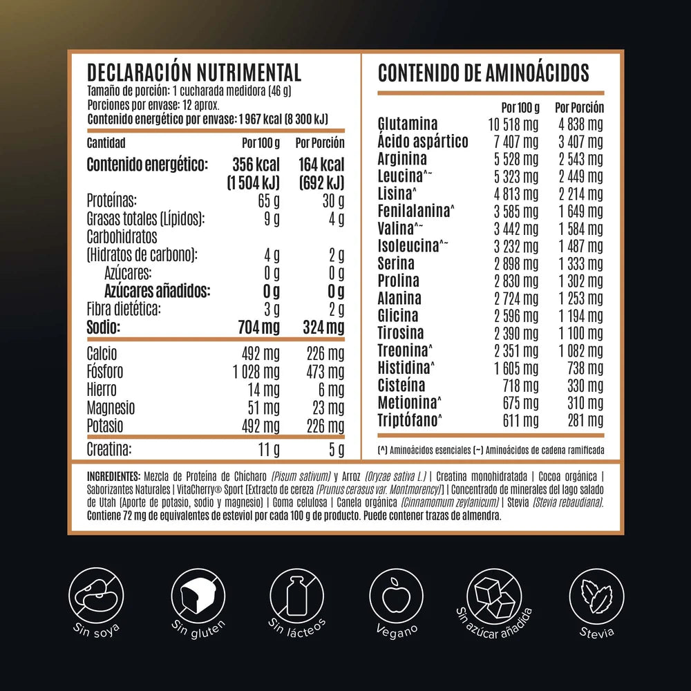 Falcon Performance Proteina Choco Bronze 552 G Birdman