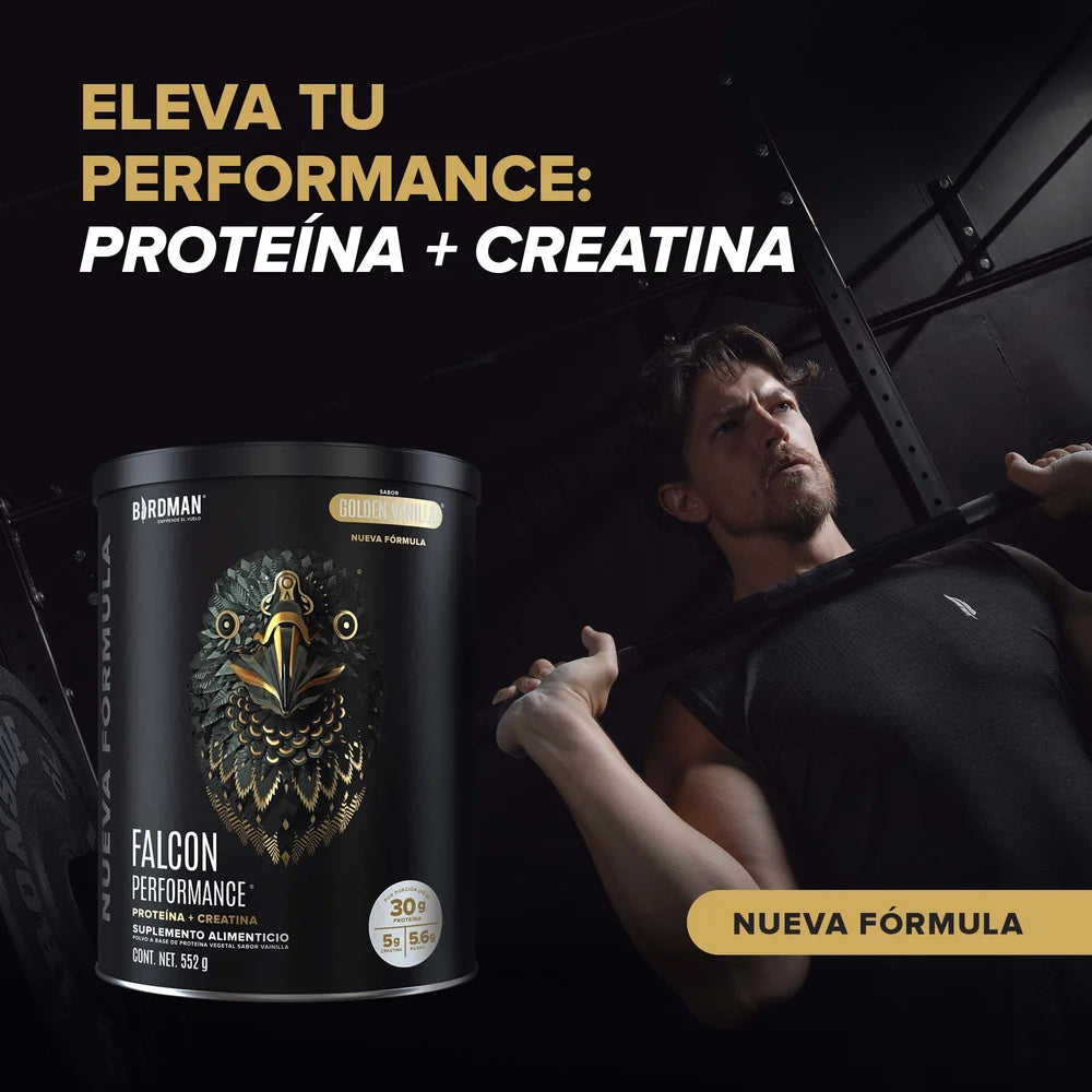Falcon Performance Golden Vainilla Proteina - Creatina 552 G Birdman