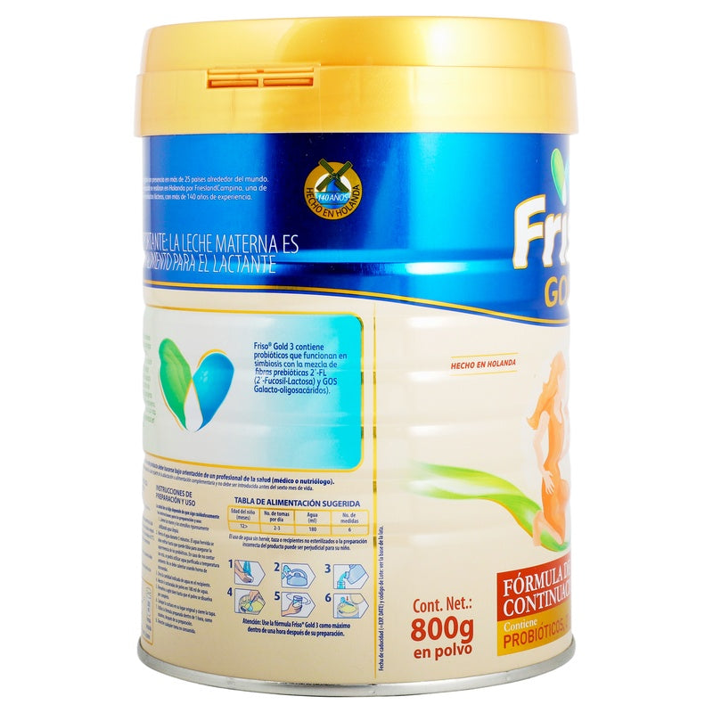 Frisolac Gold Etapa 3 800 G 8716200727655