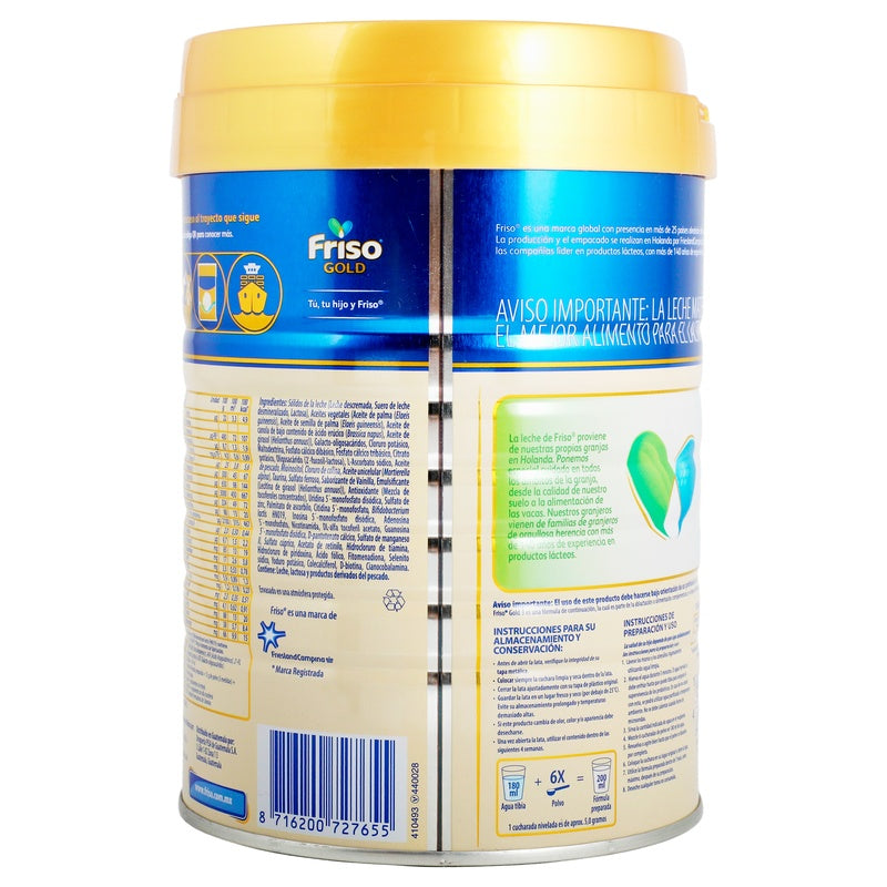 Frisolac Gold Etapa 3 800 G 8716200727655 perfil 5