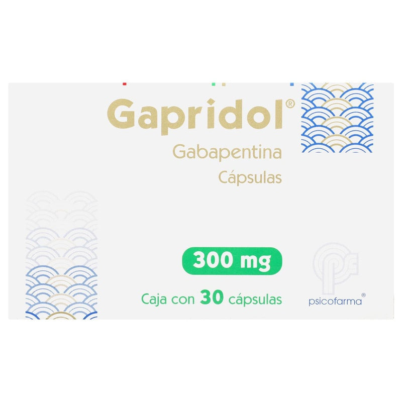 Gapridol 300 Mg Con 30 Capsulas 7501384541507
