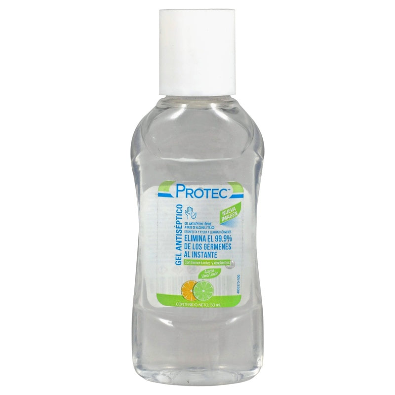 Gel Antibacterial Protec Lima Limon 50 Ml 7501048351039 perfil 2