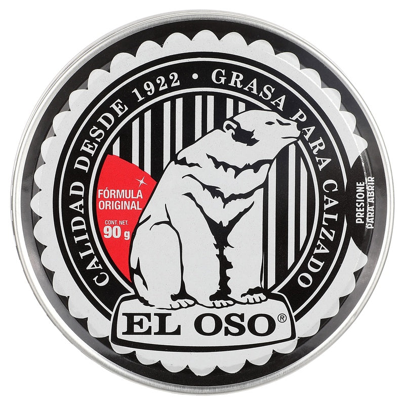 Grasa Para Calzado Negro Lata 90 G 718644080851 perfil 2