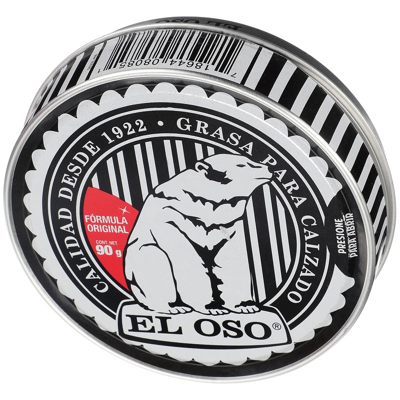 Grasa Para Calzado Negro Lata 90 G 718644080851 perfil 5