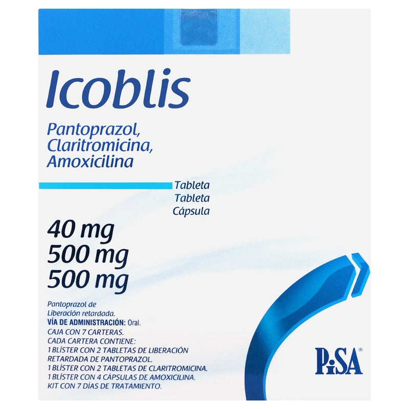 Icoblis 40/500/500 Mg Tratamiento 7 Dias 7501125174612 perfil 5